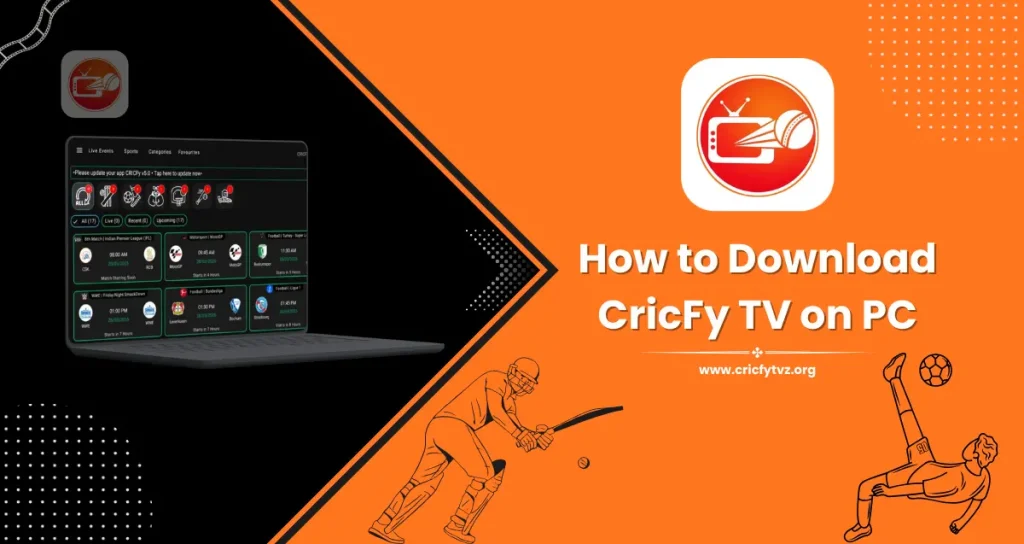 Cricfy TV on PC