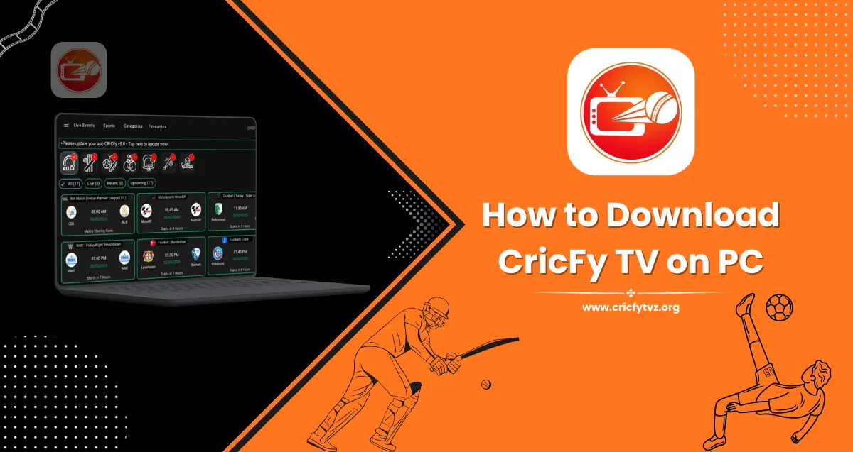 Cricfy TV on PC