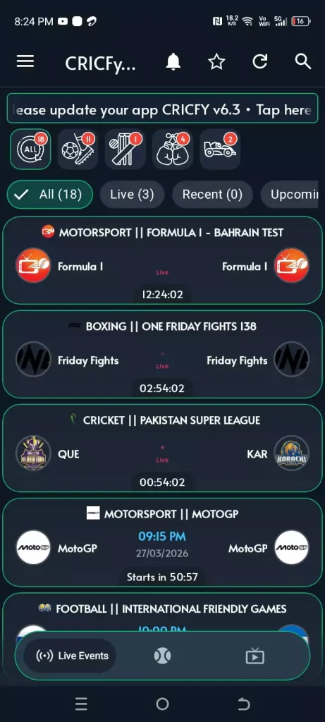 cricfy tv app